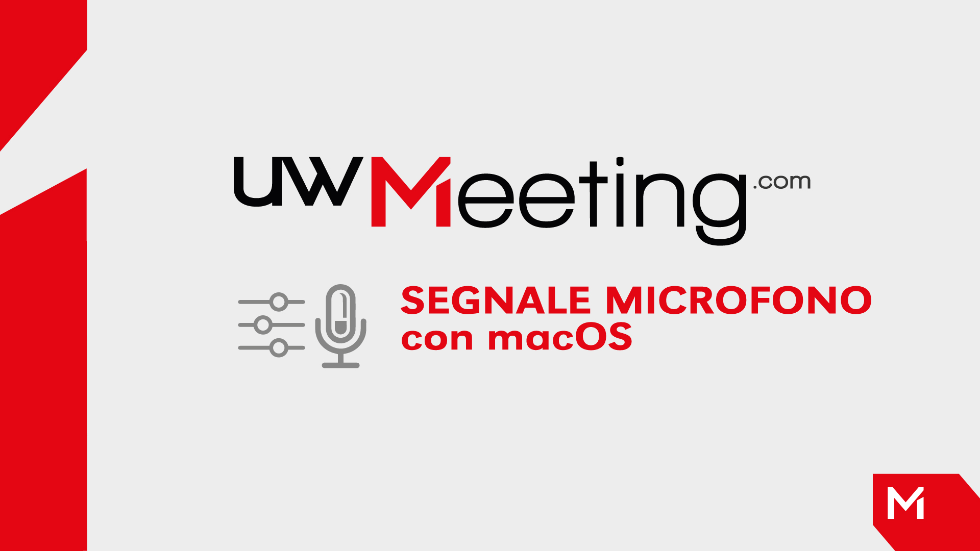 macOS - livello mic